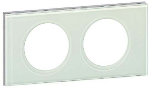 Рамка универсальная Legrand Celiane Corian 2-м. стекло смальта белая глина фото Рамка универсальная Legrand Celiane Corian 2-м. стекло смальта белая глина картинка